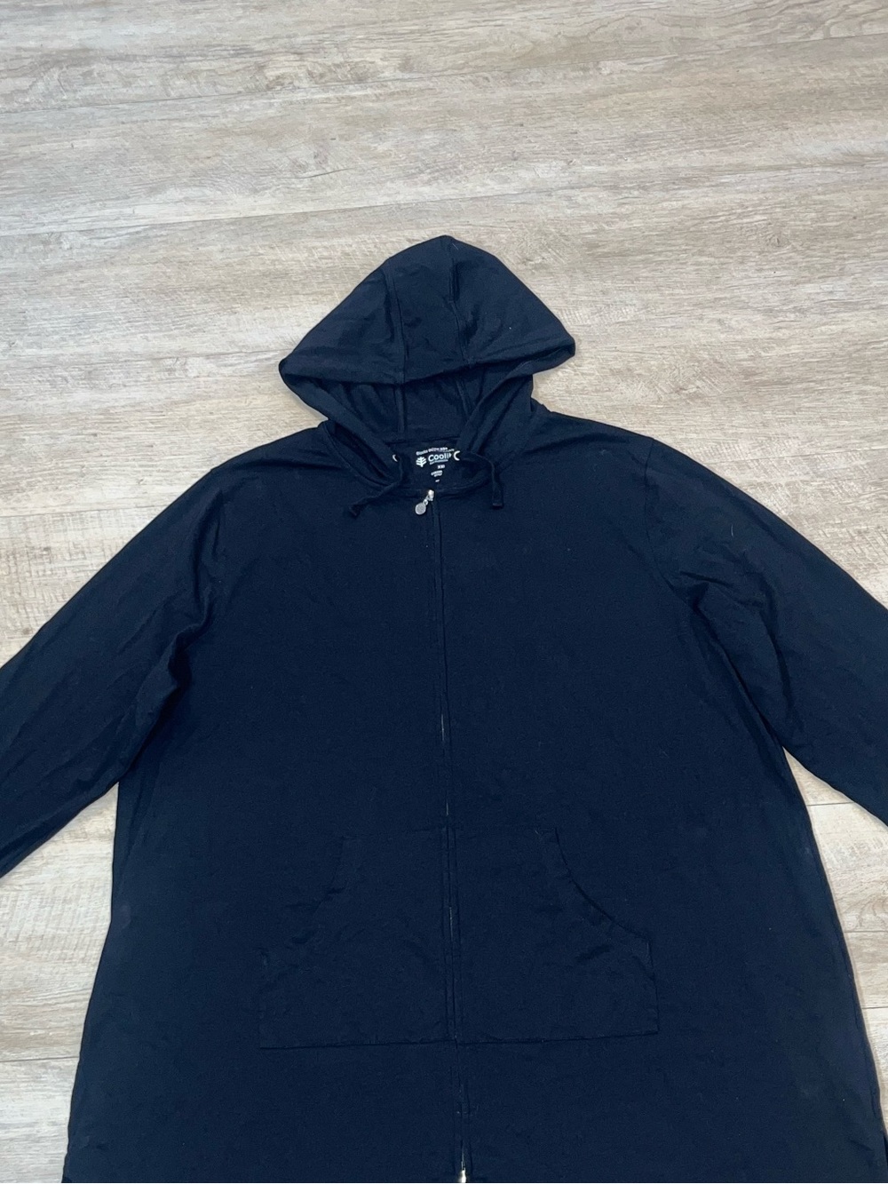 Coolibar Women’s UPF 50+ Black Long Cabana Hoodie Size XXL - Picture 5 of 11